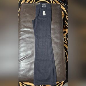 NWT Express Black Denim Jeans 6R Boot Mid Rise